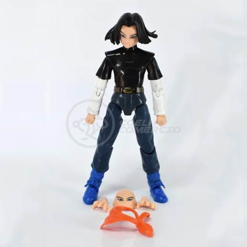 Boneco Brinquedo Articulado 14cm Action Figure Removivel Goku SSJ3