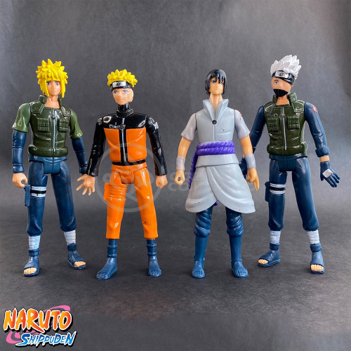 Minato Namikaze Action Figure Boneco 17cm - Quarto Hokage