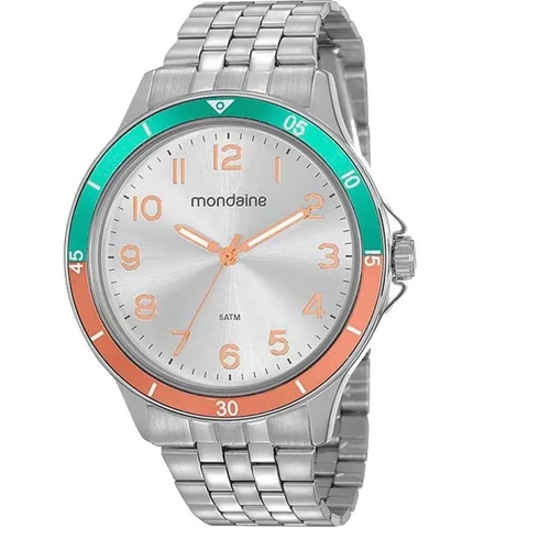 mondaine feminino prata