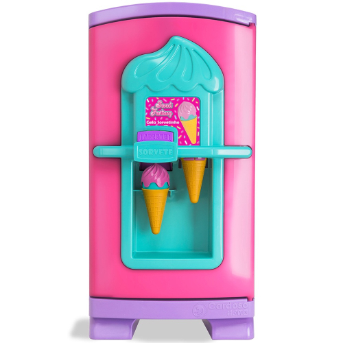 Brinquedo Infantil Geladeira Divertida Gela Sorvetinho Menina Sweet Fantasy  Faz Sorvete de Verdade + 3 anos Cardoso Toys em Promoção na Americanas