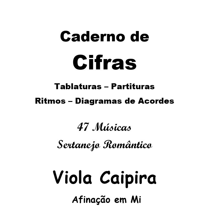 Caderno de Cifras, PDF, Amor