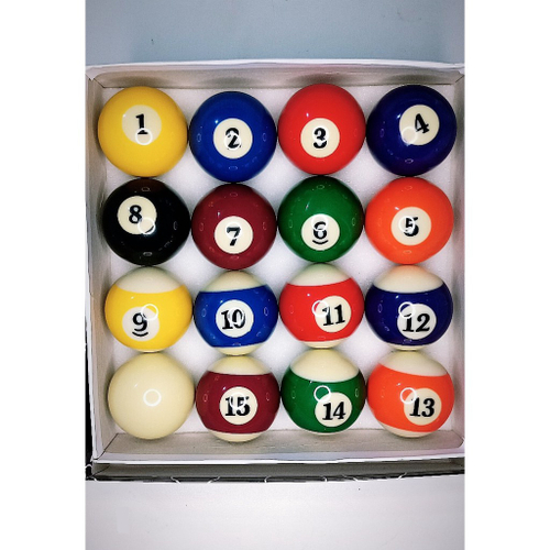 Jogo Bolas De Sinuca/Bilhar/Snooker 55 mm no Shoptime