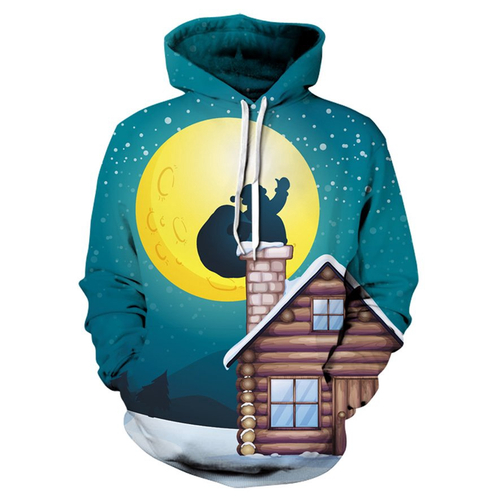 moletom com capuz med print