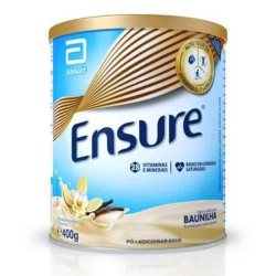 Suplemento Nutricional Ensure Sabor Baunilha 400g Menor preço em Suplemento Nutricional Ensure Sabor Baunilha 400g