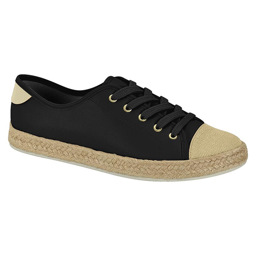 Tenis feminino plataforma com corda top