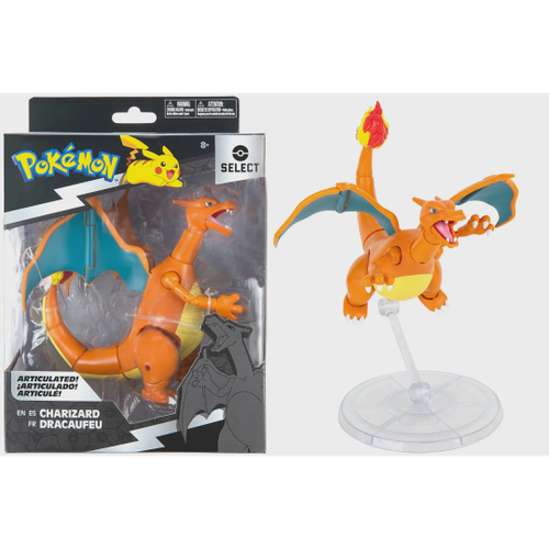 Pokemon - Boneco Articulado de 15cm - Zapdos - Pirlimpimpim Brinquedos