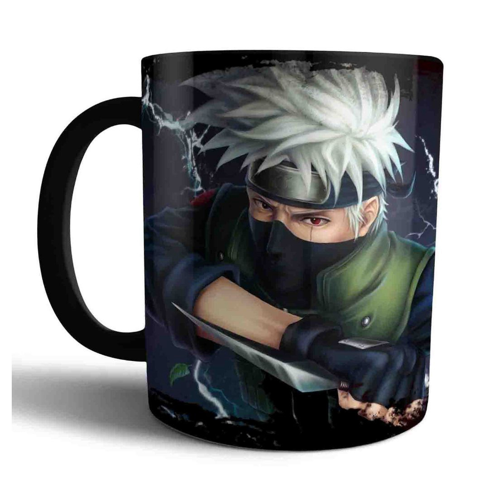 Arte digital para caneca Kakashi Hatake