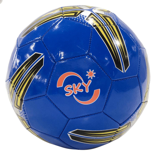 Bola De Futebol Azul E Amarelo Costurada Dne em Promoção na Americanas