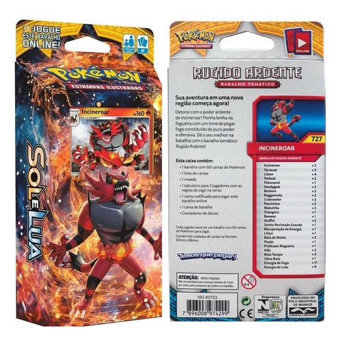 POKEMON STARTER DECK SL6 LUZ PROIBIDA ANIQUILAÇÃO TROPICAL, Promoção