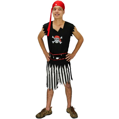 Fantasia Pirata Masculina Festa Halloween