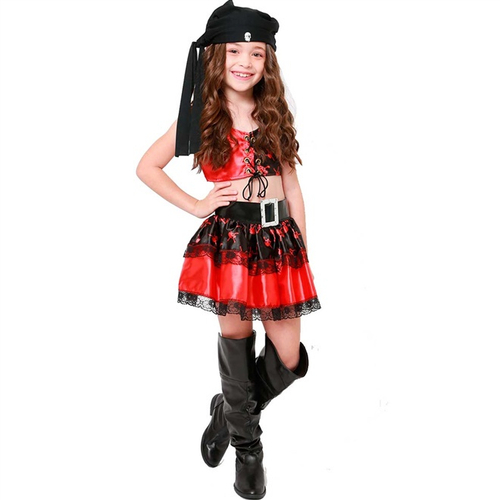 Fantasia de Pirata Infantil com Cinto e Bandana - Extra Festas