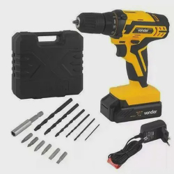 Parafusadeira/Furadeira A Bateria 12V PFV012 bivolt c/ kit - vonder é boa?