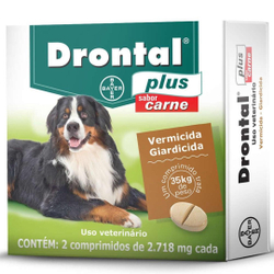 Vermífugo Drontal Plus Cães Até 35Kg Caixa 2 Comprimidos é boa?