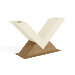Base Mesa de Jantar Amora BA35 Madeirado s/ Tampo Freijó/Off White - Kappesberg é boa?
