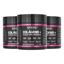 Renova Be Colágeno Cranberry + Ácido Hialurônico Loja Oficial 3 unid Menor preço em Renova Be Colágeno Cranberry + Ácido Hialurônico Loja Oficial 3 unid
