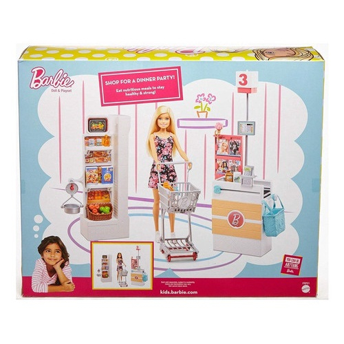 Boneca Barbie - Supermercado De Luxo - Mattel