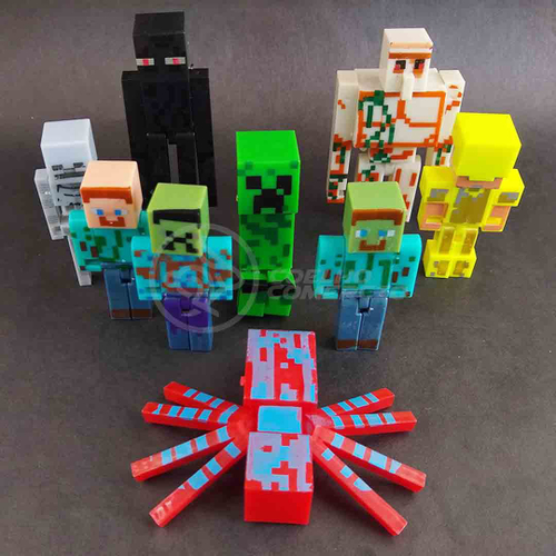 Boneco Minecraft Steve Articulado