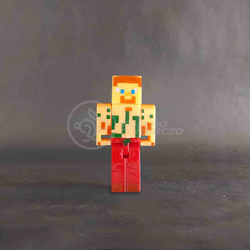 Bonecos 3D do Minecraft!