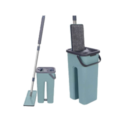 Flat Mop Rodo Tira Pó Esfregão com Balde Lava e Seca + 1 Refil Grátis é boa?