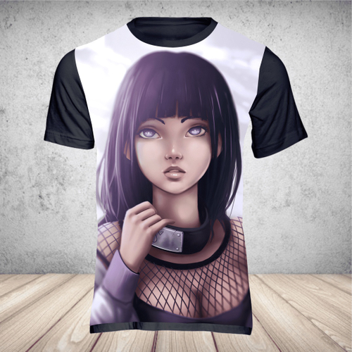 Camiseta Naruto e Hinata Anime Mangá Desenho 1018 em Promoção na Americanas