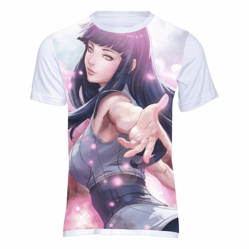 Camiseta Hinata Narut Mangá Desenho Anime Otaku 909 em Promoção na