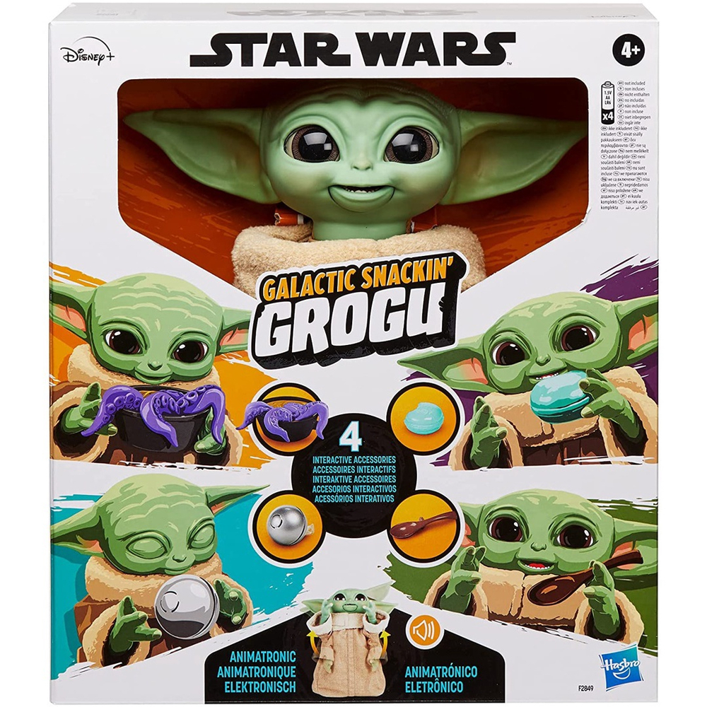 Star Wars Figura Eletrônica Grogu Baby Yoda F3954 Hasbro