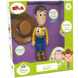Boneco Meu Amigo Woody Toy Story Fala Frases 23cm - Elka Menor preço em Boneco Meu Amigo Woody Toy Story Fala Frases 23cm - Elka