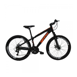 Bicicleta Gios Frx Freeride Aro 26 Disco 21v. Preta Laranja é boa?