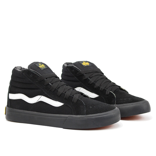 Tênis Mad Rats Hi Top PRETO/PRETO - Preto