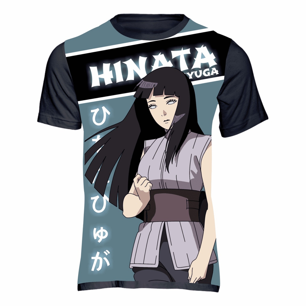 Camiseta Naruto e Hinata Anime Mangá Desenho 1018 em Promoção na Americanas