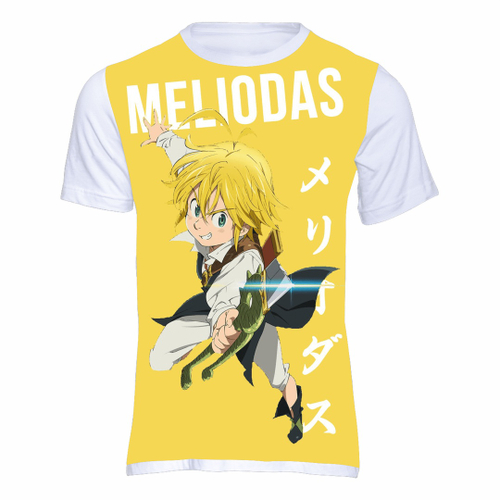 Camiseta Anime Nanatsu no Taizai - 7 Pecados Capitais Preta em Promoção na  Americanas