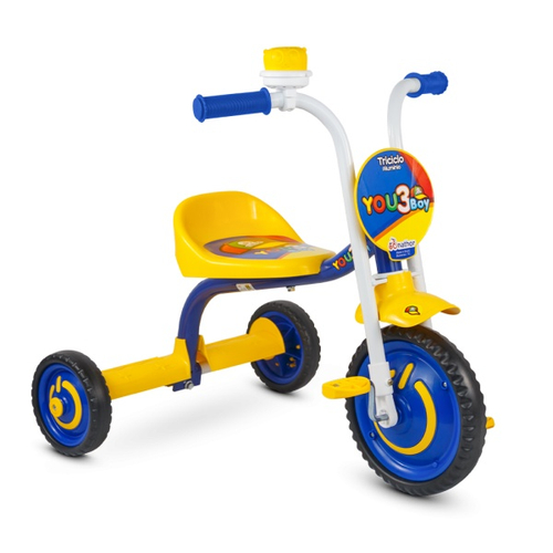 Triciclo Motoca Velotrol Infantil Com Pedal Nathor