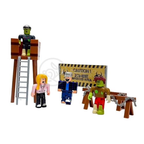 Roblox zombie deals attack large playset