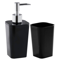 Kit Acessorios Para Banheiro Preto é boa?