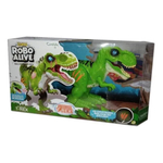 Dino Rex Toy de Brinquedo Anda Música Luz History 4 em Promoção na  Americanas