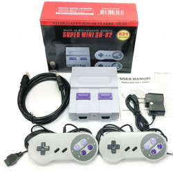 Super 8 bit game console com 821 jogos retro Menor preço em Super 8 bit game console com 821 jogos retro