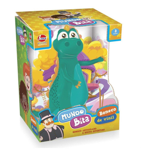 Boneco de Vinil - Mundo Bita - Dinossauro - Lider