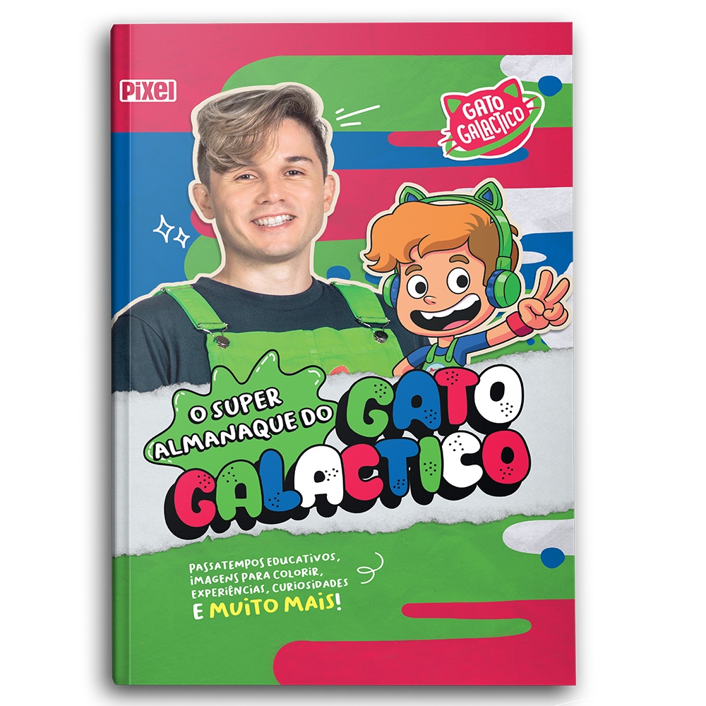 Livro - O super almanaque do Gato Galáctico no Shoptime