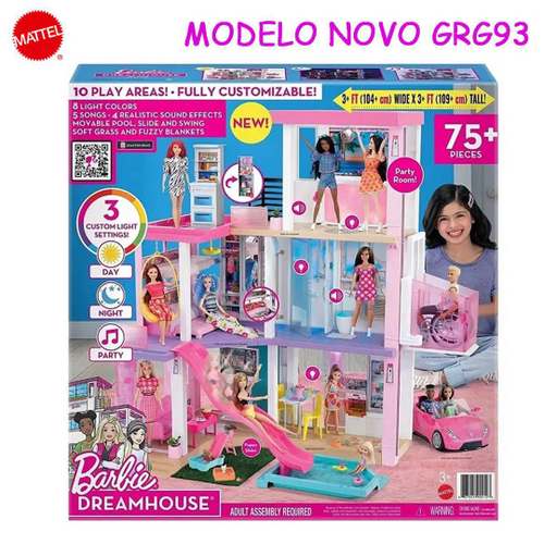 Casinha De Boneca Barbie Casa Dos Sonhos Fhy73 - Mattel em