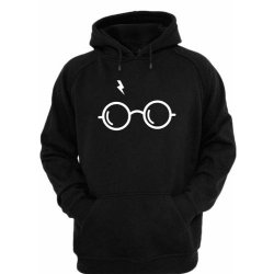 Blusa Moletom Casaco Unissex Harry Potter Óculos Cicatriz Geek Canguru Com Capuz - P é boa?