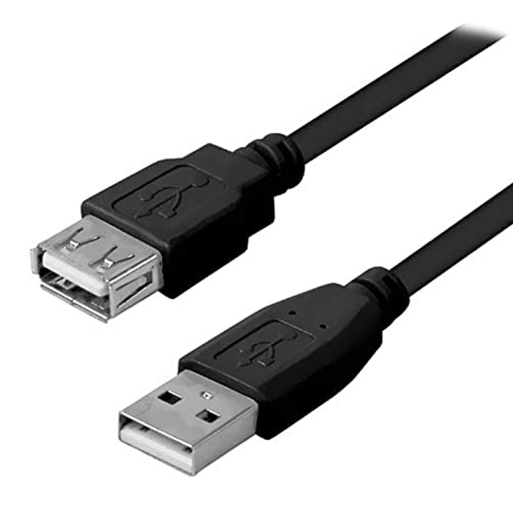Cabo usb extensor macho x f mea usb 2 0 1 8 metros para mouse teclado
