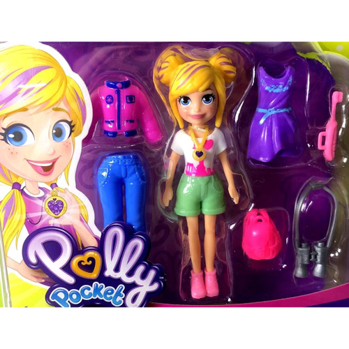 Conjunto Mini Boneca Colecionável Menina Loira Jogadora De Futebol - Com  Roupas Roupinhas E Acessórios - Polly Pocket - Mattel Brinquedos em  Promoção na Americanas