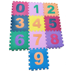 Tapete Tatame Eva 10Mm Infantil Números 1 Mt Quadrado é boa?