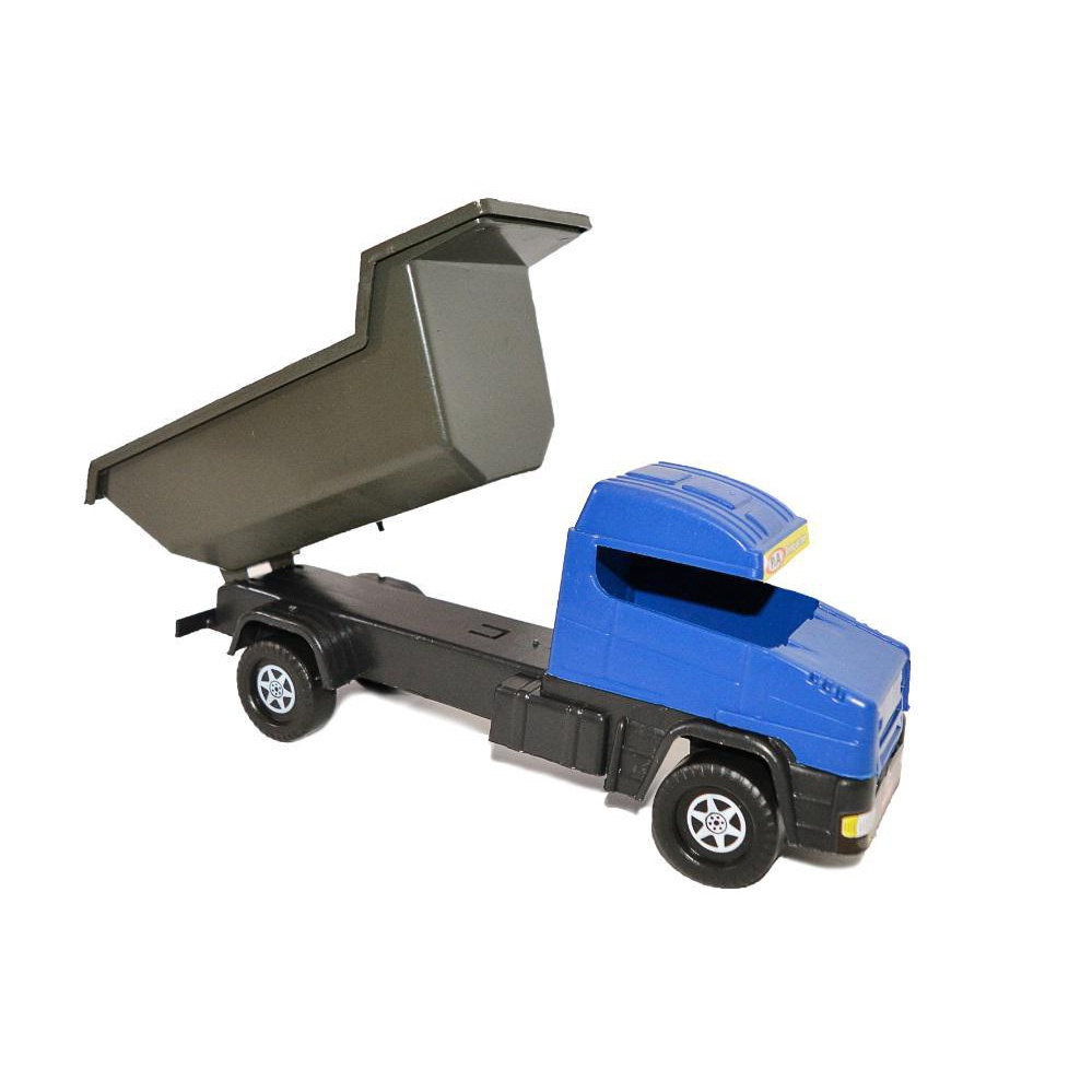 Caminhão Caçamba Realista de Brinquedo Infantil Falcon Truck Azul em  Promoção na Americanas