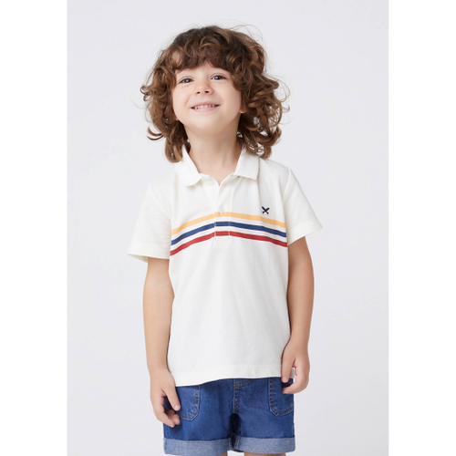 polo manga longa hering
