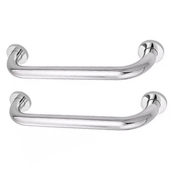 Alça Apoio 30cm Inox Kit 2 Uni Banheiro Cadeirante Idoso Deficiente Acessibilidade Menor preço em Alça Apoio 30cm Inox Kit 2 Uni Banheiro Cadeirante Idoso Deficiente Acessibilidade