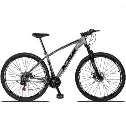 Bicicleta Aro 29 Ksw 24 Marchas Freios A Disco e Suspensão Menor preço em Bicicleta Aro 29 Ksw 24 Marchas Freios A Disco e Suspensão