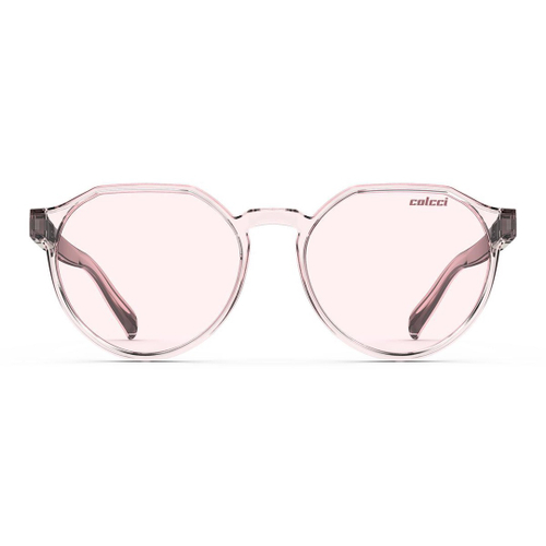 Oculos De Sol Lupa Vilão Lupinha Prizm Rosa Armação Preta no Shoptime