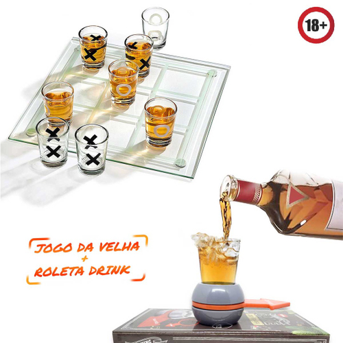 Jogo de roleta de vidro para festa, jogo de beber, jogos de