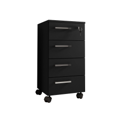 Gaveteiro Paris 4 Gavetas Organizador Para Escritório Preto é ruim? Gaveteiro Paris 4 Gavetas Organizador Para Escritório Preto é boa?